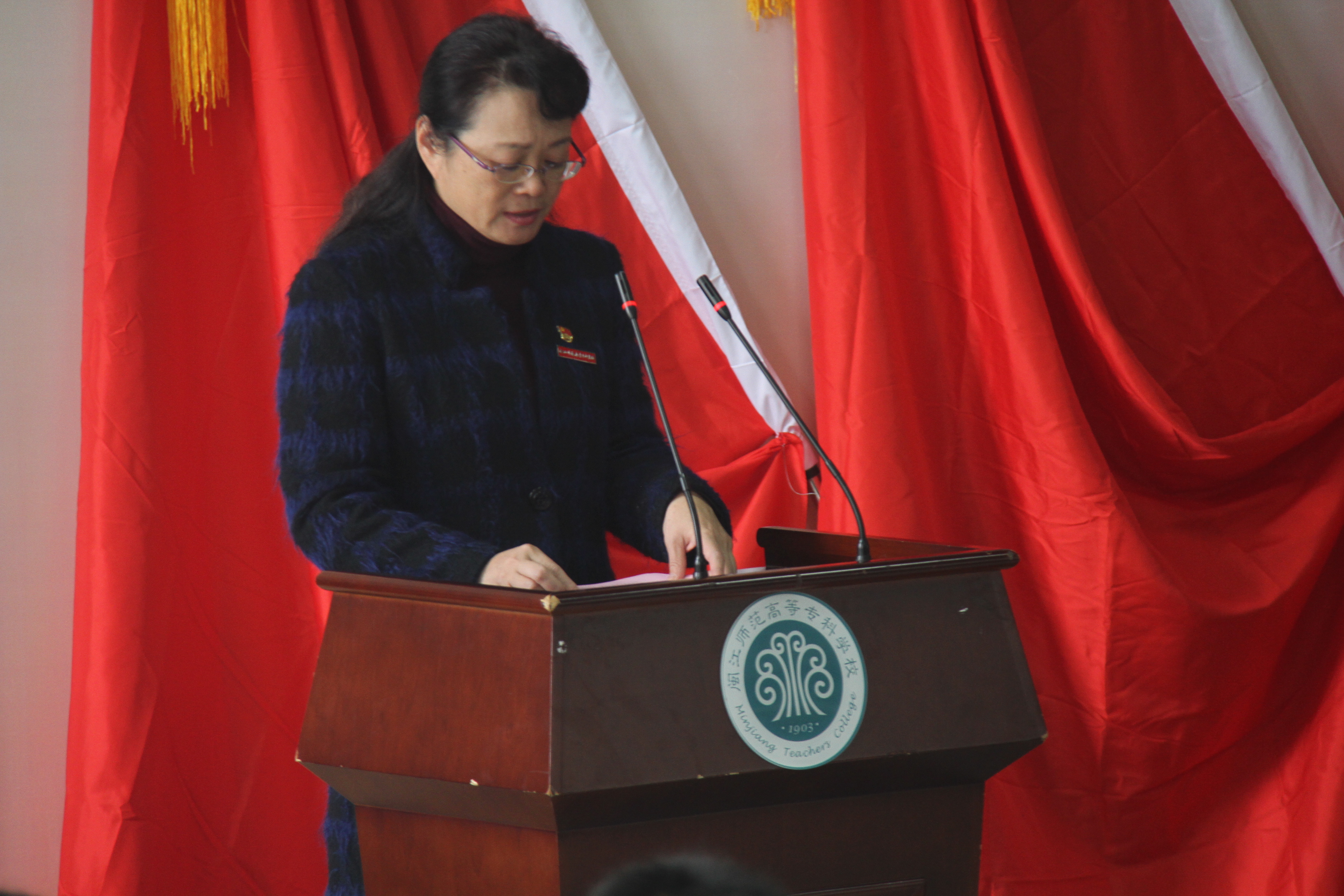 陈新副书记讲话