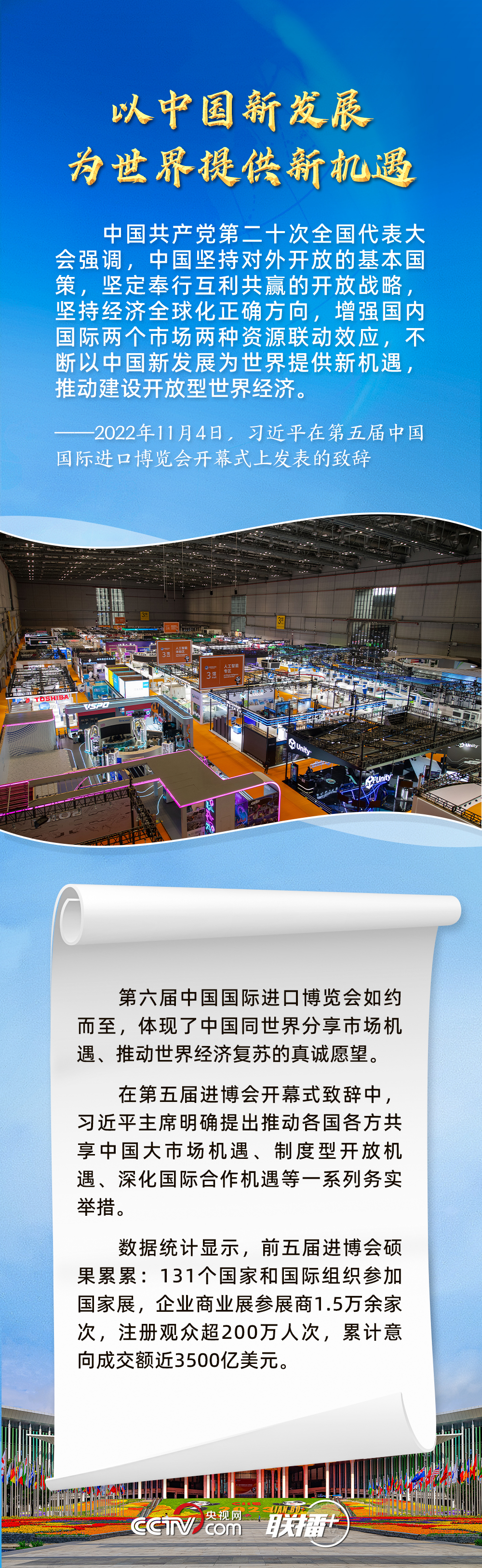 进博之约丨携手共“进” 习主席这些主张彰显中国开放与自信 进博之约丨携手共“进” 习主席这些主张彰显中国开放与自信